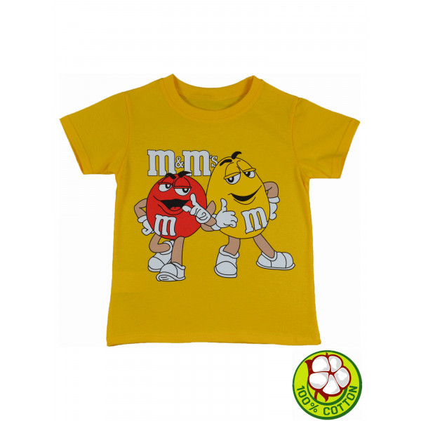 Футболка желтая M&Ms 